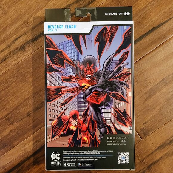 McFarlane Toys DC Multiverse Reverse Flash New 52 Platinum Edition - Picture 2 of 2